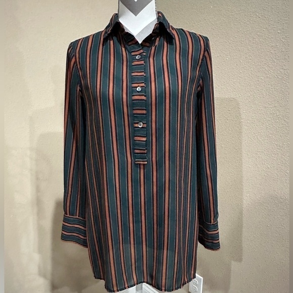 Women’s Max Edition vertical stripes blouse - Picture 1 of 5